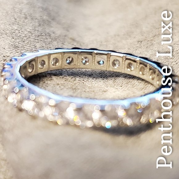 FINAL RESTOCK!! Beautiful Full Circle Zircon Band Ring - Picture 2 of 6